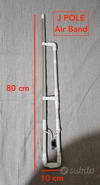 Antenna J Pole per banda aeronautica