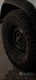 Cerchi Wolf LR e gomme 265/75r16