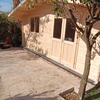 casetta in legno 6x5 spessore 40mm 