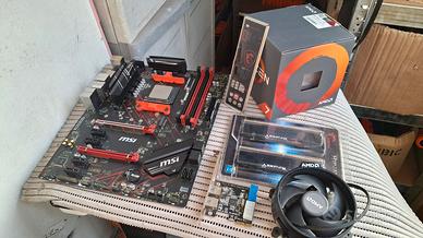 Bundle AMD Ryzen 1700, B450, 16 GB RAM DDR4, 