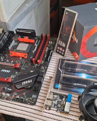 Bundle AMD Ryzen 1700, B450, 16 GB RAM DDR4, 