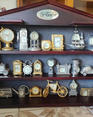 collezione orologi e bacheca 