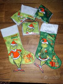 1 calza grande Grinch nuova per Natale/epifania 