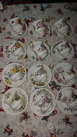 Tazzine da tè  vintage  12 mesi