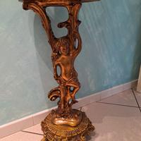 colonna in legno vintage 