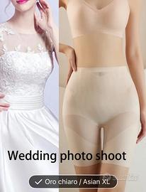 Short leggero vita alta da donna Taglia L