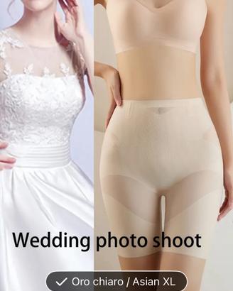 Short leggero vita alta da donna Taglia L