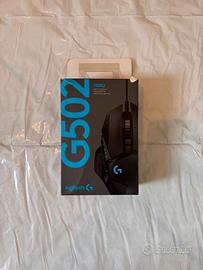 Mouse gaming Logitech G502 Hero completo di scatol