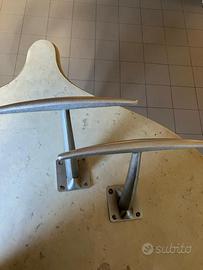 Poggiapiedi poltrona parrucchiere Philippe Starck