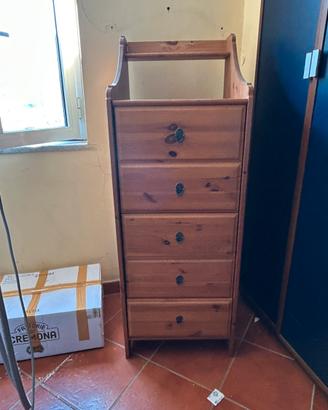 Ikea Cassettiera 5 cassetti