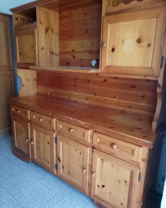 Set Arredamento Rustico in Pino Massiccio 