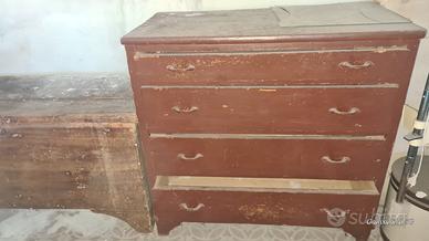 Comò Cassettiera Baule