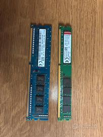 RAM ddr3 4gbx2