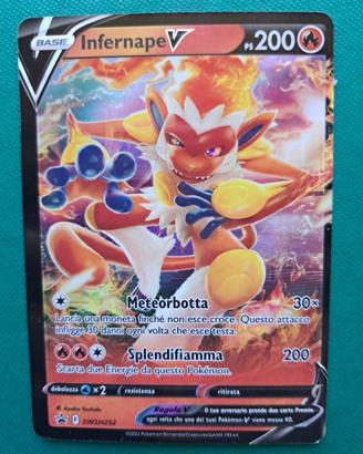 Infernape V SWSH252 ita mint promo
