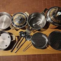 Batteria pentole acciaio inox