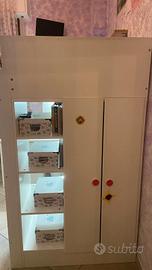 Cameretta con letto a castello