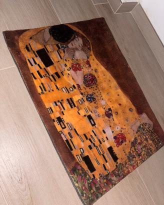 ‘The kiss’ gustav klimt custom rug