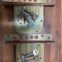 2 serrature SAB per inferriate negozio cantina box