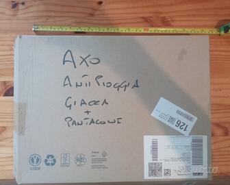 Tuta Moto Axo Tg. L Impermeabile+Pedule Tg.M