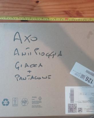 Tuta Moto Axo Tg. L Impermeabile+Pedule Tg.M