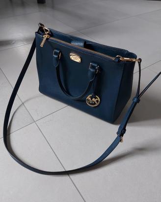 Borsa Michela Kors blu