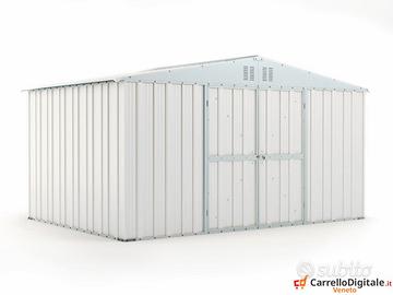 Box lamiera deposito Acciaio 403x269 bianco