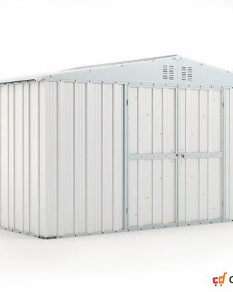 Box lamiera deposito Acciaio 403x269 bianco