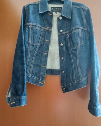 Gucci giubbino in jeans donna