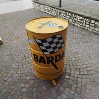 fusto, bidone, olio bardhal