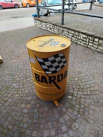 fusto, bidone, olio bardhal