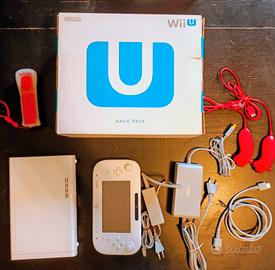 Nintendo Wii U nuova + scatola + Wii remote 