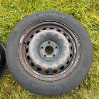 3 Cerchi + Ruota Michelin 205/60 R16 Cross Climate