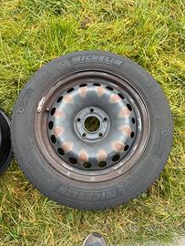 3 Cerchi + Ruota Michelin 205/60 R16 Cross Climate