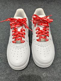 Nike Air Force 1 Low Supreme White (Donna)