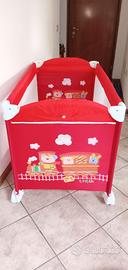 Lettino da campeggio richiudibile