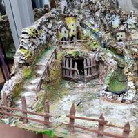 Presepe artigianale - presepe a mano mosaicato