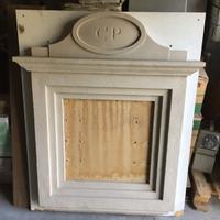 Cornice in pietra per camino