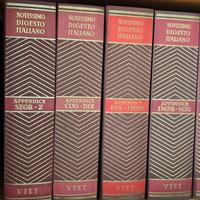 Nuovissimo.digesto italiano con appendice 28 volum