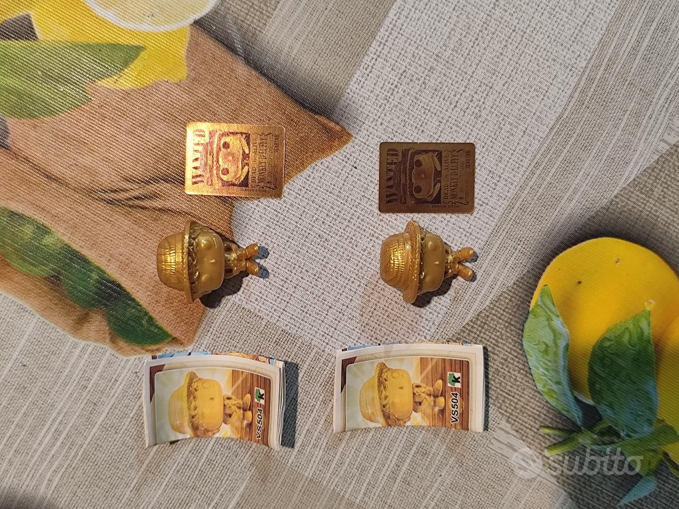 Kinder joy luffy gold - Collezionismo In vendita a Monza e della Brianza