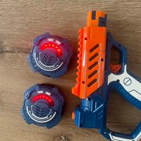laser x con bersagli