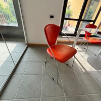 Coppia sedie in ecopelle