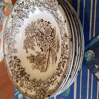 6 Piatti Porcellana Richard d'epoca (1885)