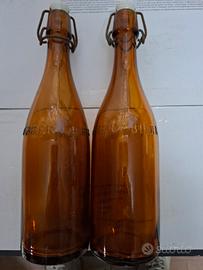 Bottiglie Anni '60 Vetro chiusura ermetica
