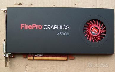 Scheda grafica Amd FirePro V5900 2 gb Gddr5