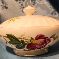 Scatola  Vintage portagioie  porcellana inglese