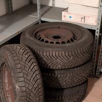 Ruote con gomme 4 stagioni - Continental 185/65R15