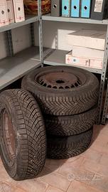 Ruote con gomme 4 stagioni - Continental 185/65R15