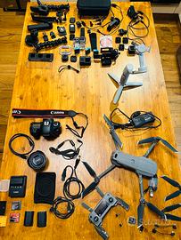 KIT COMPLETO FOTO + VIDEO ( TERRA ARIA ED ACQUA)