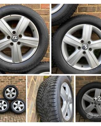 Cerchi Volkswagen modello Nevada + gomme ottime