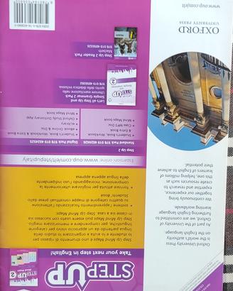 libro di inglese step up per seconda media  
